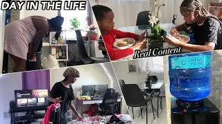 Life As TeeElle & KIDS STRAIGHTEN UP THE HOUSE | DADDY WENT GROCERY SHOPPING | CHILL  WEEKEND VLOG