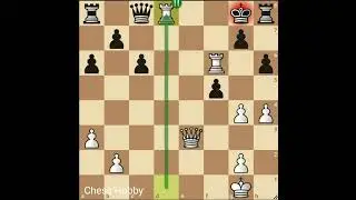Brilliant Rook Sacrifice!! But Why? #chess #chesspuzzle #chessstrategy #chesstricks #highlights