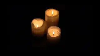 🕯️ 6 HOURS Cozy Candlelight & Soft Ambient Music: Warm Background for Sleep, Study, and Relaxation