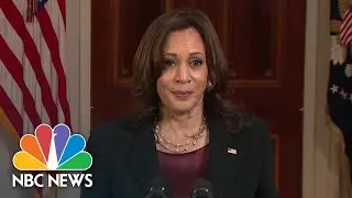 Vice President Harris Speaks After Derek Chauvin Verdict: 'We Feel A Sigh Of Relief' | NBC News