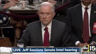 JEFF SESSIONS HEARING: Has any person asked you to do any illegal act since been Attorney General?