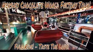 Hershey Chocolate World Factory Tour Full Ride! - Taste The Love! (HD UNCUT)