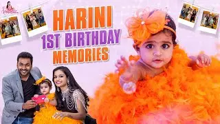 Harini 1st Birthday Memories ||  Mahishivan || Tamada Media