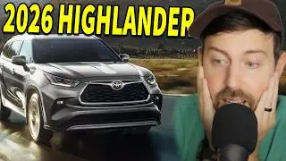 2026 Toyota Highlander ANNOUNCED // With these PRICES, Toyota wants you to buy something else...