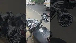 Music system for two wheelers. #royalenfieldgoan #motorcycle #music