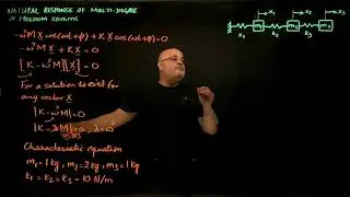 39 Natural response of multimode systems (cont.)