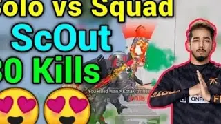 30 Kills Scout Solo Vs Squad😱 30 Kills Boot Camp Solo vs squad