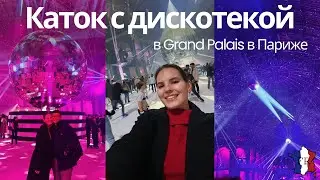 VLOG || Каток в Grand Palais в Париже ✨❄️🎄