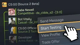CS:GO on Source 2 - First Beta Playtests / de_cbble_s2 Remake / New Physics?