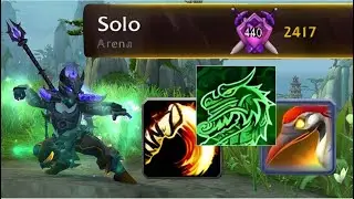 2400 on the FISTWEAVER | WoW Arena PvP DragonFlight Season 1