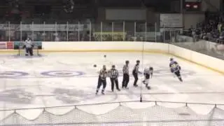 Kevin Bergin V Matt Nickerson Fight Fife Flyers v Braehead