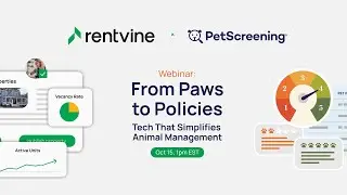 From paws to policies: Tech that simplifies pet & animal management | Rentvine & PetScreening