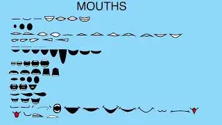 Sprunki Mouth and Accessories Assets (ToonSquid Pack) (Leak 2)