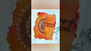 DIY Diwali Mandala Greeting Card | She Draws