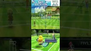 Tennis Go Vacation #Nintendo #Wii #Minigame #Govacation #wiigames #gaming