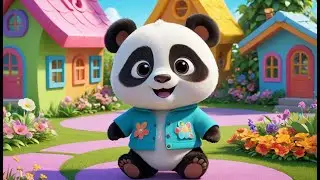 Panda Bear, Panda Bear, Twirl Around! | Fun Panda Dance Song for Kids | Playful Movement Rhyme