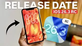iOS 26.3 RC Update Release Date Confirmed ✅ 