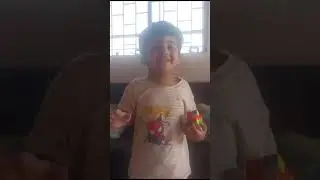 Zayan solving cube puzzles #viralreels #world #youtube #viralvideo #cute #zayan #pakistan #puzzle