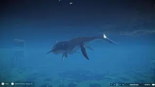 Jurassic World Evolution 2: (Modified) Shonisaurus vs Dunkleosteus