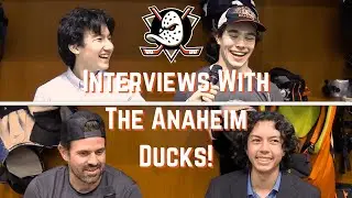 The Samueli Academy Broadcasting Club Interviews the Anaheim Ducks!