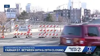 Farnam Street closure for Omaha Streetcar Project