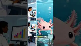 Это животное отращивает конечности без шрамов 😳