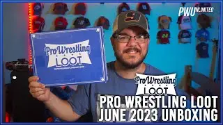 PRO WRESTLING LOOT Unboxing June 2023 - Title Belt, Multiple Autographs, Shirt & More
