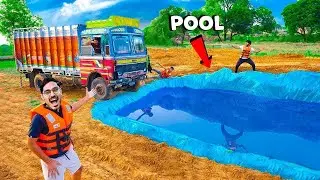 Driving Our Truck Underwater  ट्रक को पानी में डुबाना एक बड़ी गलती थी 😱