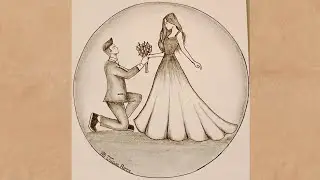 Propose day special drawing | Beautiful drawing 😍