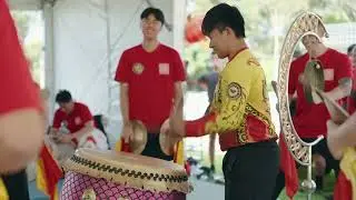 Perth Chung Wah Cultural Festival 2024 - High Pole Lion Dance Exhibition