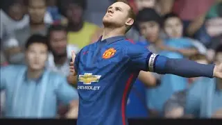 Rooney's hattrick vs Arsenal | Arsenal vs Manchester United | FIFA 15 PS4 Gameplay