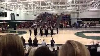 ONHS Varsity kick regionals