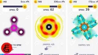 Fidget Spinner Game (Android Gameplay ) Friction Games