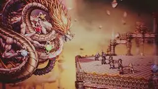 Amatsukami no Orochi bossfight (secret superboss)- Octopath Traveler 0