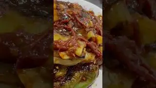 Simple and delicious grilled peppers with balsamic vinegar and garlic sauce 香醋烤辣椒🌶️