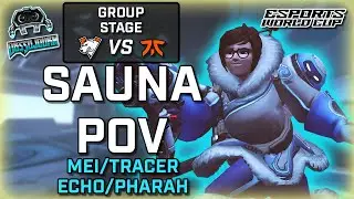 [Sauna POV] Absolutely INSANE Tracer player | Virtus.Pro vs FNATIC | Esports World Cup