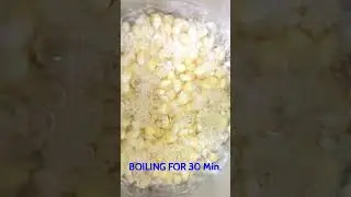 Sweet corn 🌽  weight raw and boiled #viral #youtubeshorts #sweetcorn