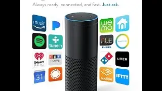 Amazon Echo распаковка и характеристики