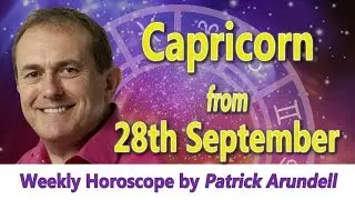 Capricorn Weekly Horoscope from 28th September 2015