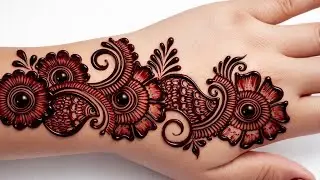 Beautiful new mehndi designs | mendini design | cone designs | mehandi design | mehdi ka dizain |
