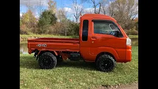 Orange Hijet Jumbo Cab - S510P | Japanese Mini Truck
