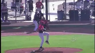 Manuel Mejia Catcher Cleveland Guardians Entrenamiento Sport Pro Services