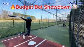 Budget Bat Showdown! 🤩⚾️