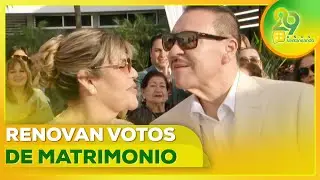 Julio Preciado y Lorena Ríos renovaron sus votos tras 40 años de matrimonio 💍✨ | Ventaneando