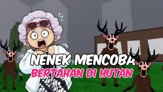 NENEK MENCOBA BERTAHAN SENDIRIAN DI 99 NIGHTS IN THE FOREST ROBLOX