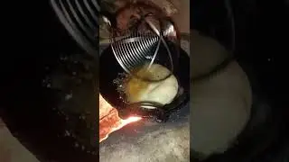 indian village poori frying #dhaba #food #reels #viral #video #yt #hyderabad #village #poori #sub