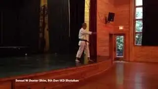 Punching Drill: Relaxation and Focus | Shihan W Dexter Shim, 8th Dan IKD World Camp 2014