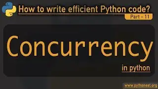 concurrency in python | python asyncio | python tutorial