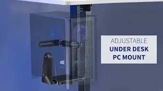 MOUNT-PC06L Large Under Desk PC Mount by VIVO