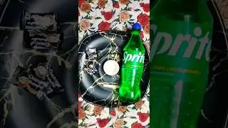 Sprite Soda Drink and Mystery Candy Popsicle / Ice Candy 🍭 / Yummy😋 #shorts